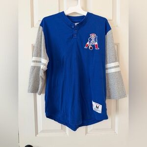 Mitchell & Ness Patriots Henley Jersey